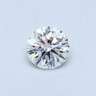 0.32 Carat Round D SI1 EX VG GIA Natural Diamond