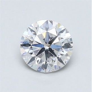 0.8 Carat Round F SI2 VG GIA Natural Diamond