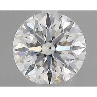 0.5 Carat Round E SI1 EX GIA Natural Diamond