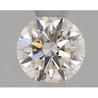 0.30 Carat Round H VS2 EX VG IGI Natural Diamond