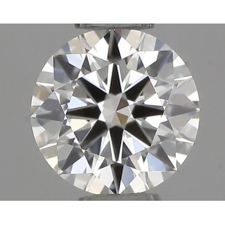 0.4 Carat Round H IF EX IGI Natural Diamond