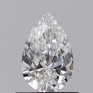 0.50 Carat Pear D VS2 - VG GIA Natural Diamond