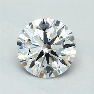 1.09 Carat Round D VS2 EX GIA Natural Diamond