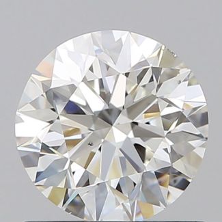 0.95 Carat Round H VS2 EX VG GIA Natural Diamond