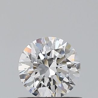 0.5 Carat Round D SI1 EX VG GIA Natural Diamond