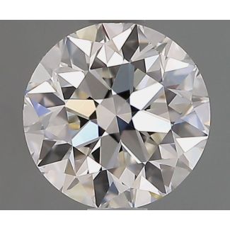 1.0 Carat Round F VVS1 EX IGI Natural Diamond