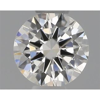 0.30 Carat Round H VS1 VG EX GIA Natural Diamond