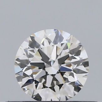 0.32 Carat Round I VS1 EX GIA Natural Diamond