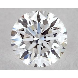 0.41 Carat Round D VVS1 EX GIA Natural Diamond