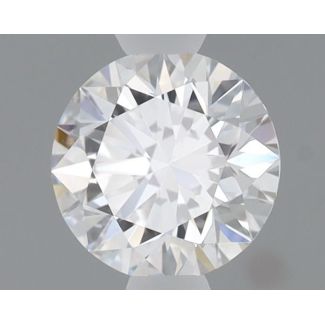 0.54 Carat Round D SI1 EX GIA Natural Diamond