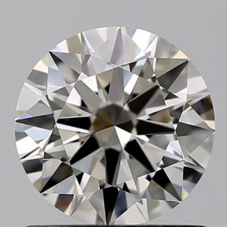 0.83 Carat Round J VS1 EX GIA Natural Diamond