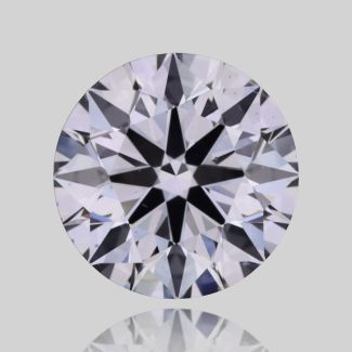 0.55 Carat Round E VS2 EX GIA Natural Diamond