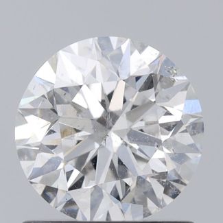 1.0 Carat Round D SI2 EX VG GIA Natural Diamond