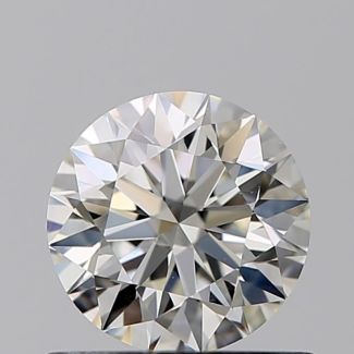 0.61 Carat Round I VS2 EX GIA Natural Diamond