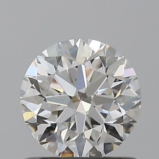 0.8 Carat Round G SI1 VG EX GIA Natural Diamond