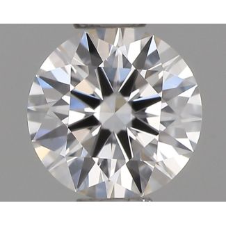 0.39 Carat Round D IF EX GIA Natural Diamond