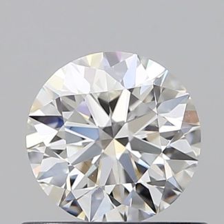 0.64 Carat Round F VS2 EX GIA Natural Diamond