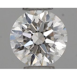 0.3 Carat Round G VS2 EX IGI Natural Diamond