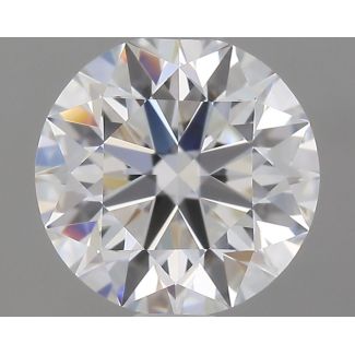 1.02 Carat Round E VVS2 EX GIA Natural Diamond