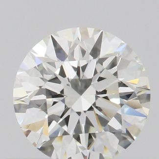 0.4 Carat Round E VVS2 EX IGI Natural Diamond