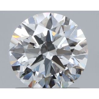 1.23 Carat Round F IF EX GIA Natural Diamond