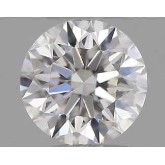 0.21 Carat Round D IF EX GIA Natural Diamond