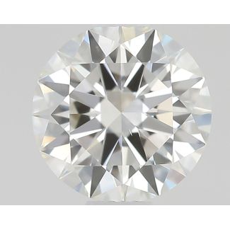 0.5 Carat Round H VS2 EX GIA Natural Diamond