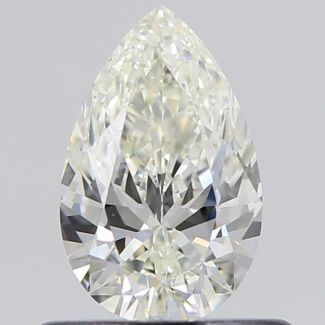 0.51 Carat Pear J VVS1 - VG GIA Natural Diamond