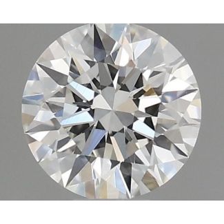 0.4 Carat Round G VVS1 EX VG GIA Natural Diamond