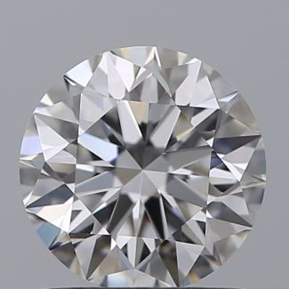 1.04 Carat Round E VVS2 EX GIA Natural Diamond