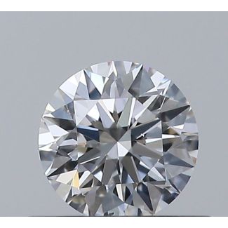 0.37 Carat Round D SI1 EX GIA Natural Diamond