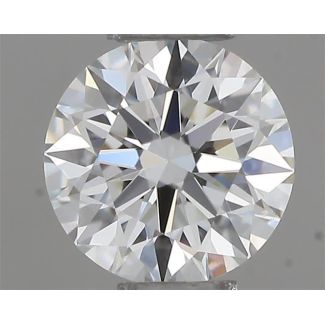 0.30 Carat Round H IF EX GIA Natural Diamond