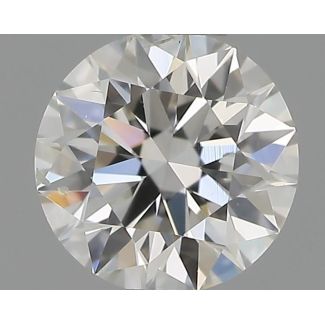 0.30 Carat Round F SI1 EX IGI Natural Diamond