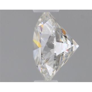 0.53 Carat Round G SI2 EX GIA Natural Diamond