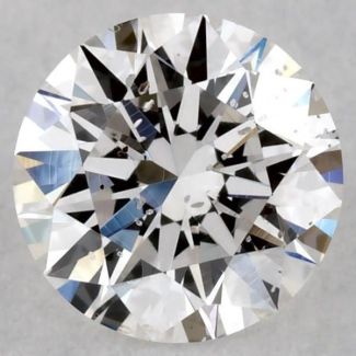 0.4 Carat Round E SI2 EX GIA Natural Diamond