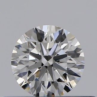 0.33 Carat Round E VVS2 EX GIA Natural Diamond