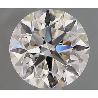 1.4 Carat Round H VVS1 EX IGI Natural Diamond