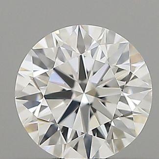 0.36 Carat Round F VVS2 EX GIA Natural Diamond