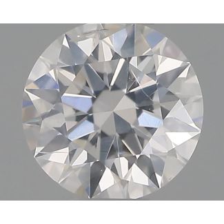 0.30 Carat Round F SI2 EX GIA Natural Diamond