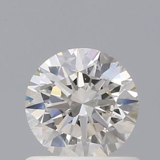 0.70 Carat Round I SI1 VG EX GIA Natural Diamond