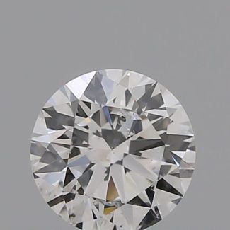 0.30 Carat Round H SI2 EX VG GIA Natural Diamond