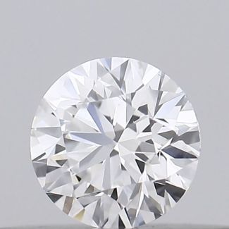 0.18 Carat Round E VS2 EX GIA Natural Diamond