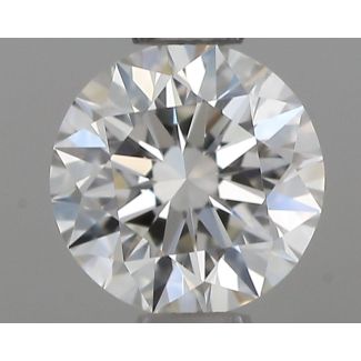 0.5 Carat Round G VVS2 EX IGI Natural Diamond