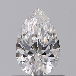 0.50 Carat Pear D SI2 - VG GIA Natural Diamond