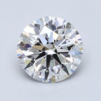 1.4 Carat Round E VVS1 EX GIA Natural Diamond