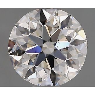 0.9 Carat Round H VS2 EX GIA Natural Diamond