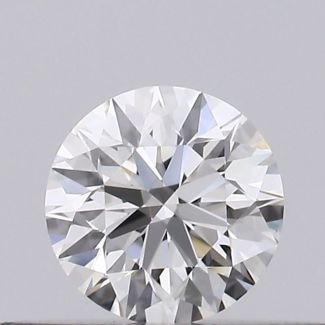 0.23 Carat Round G VVS1 EX GIA Natural Diamond