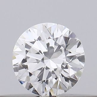 0.18 Carat Round D VS1 EX GIA Natural Diamond