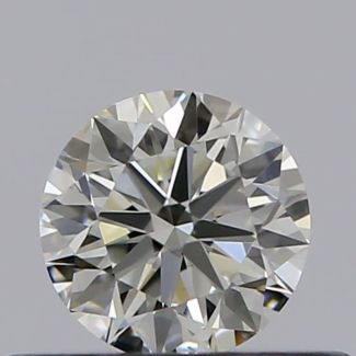 0.30 Carat Round K VVS1 VG GIA Natural Diamond