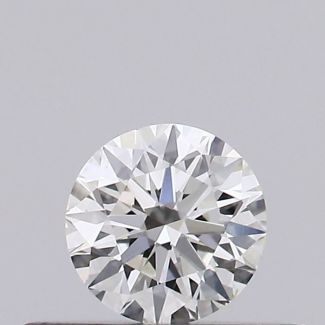 0.25 Carat Round H VS1 EX VG GIA Natural Diamond